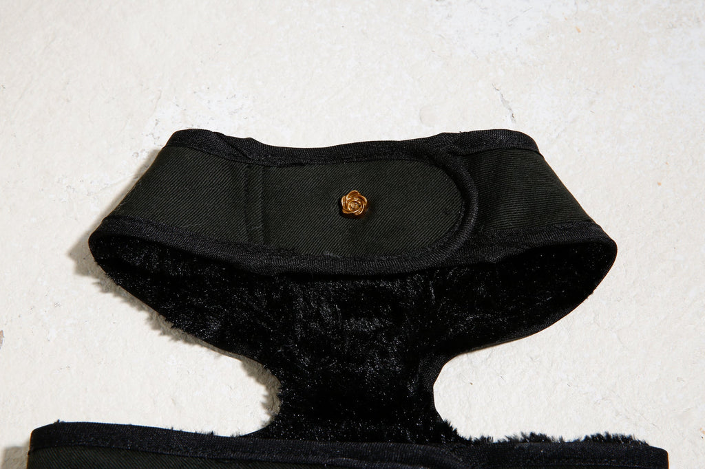 City Dog Harness Fur